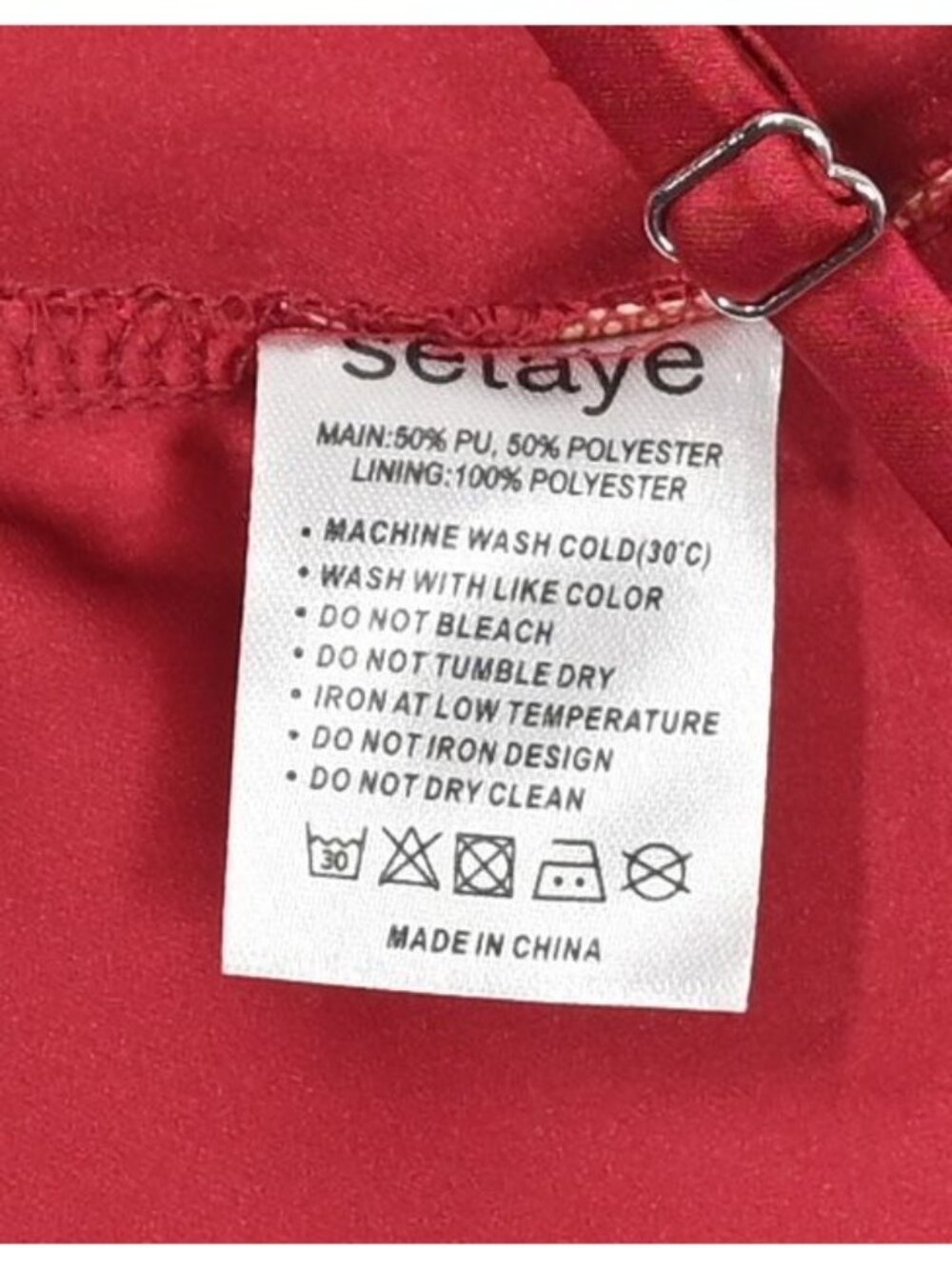 Setaye Cherry Top in Red - Picture 4 of 4